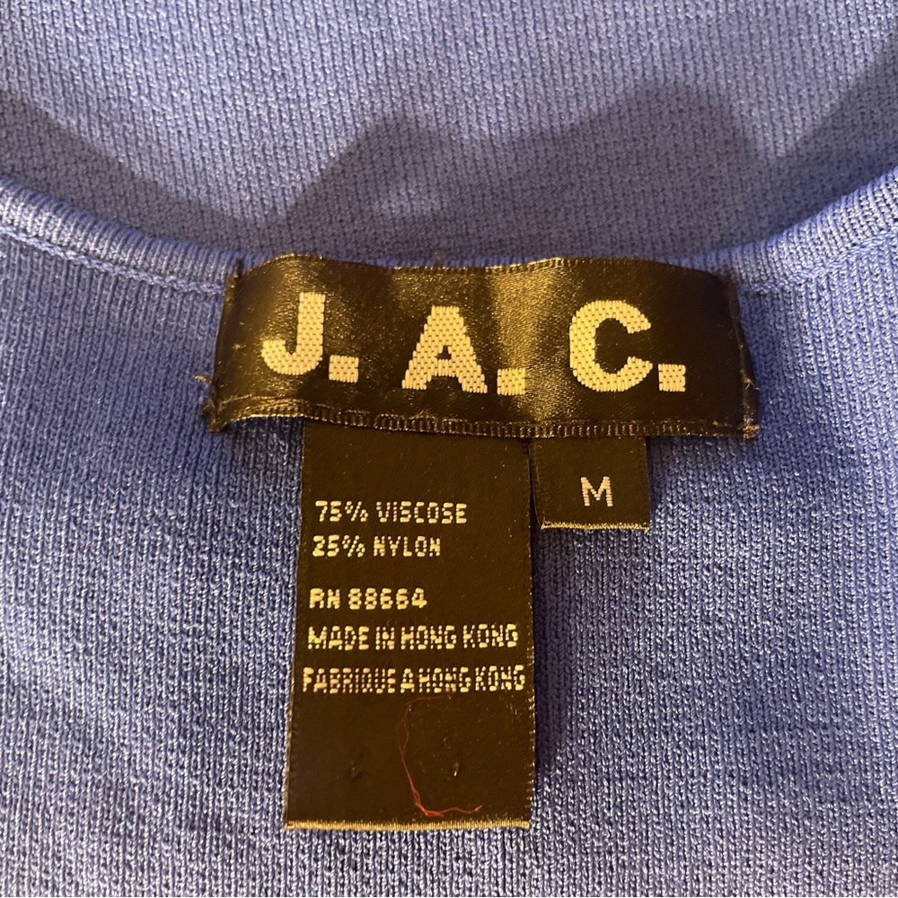 J.A.C. Blue Top - Size medium - Picture 2 of 7